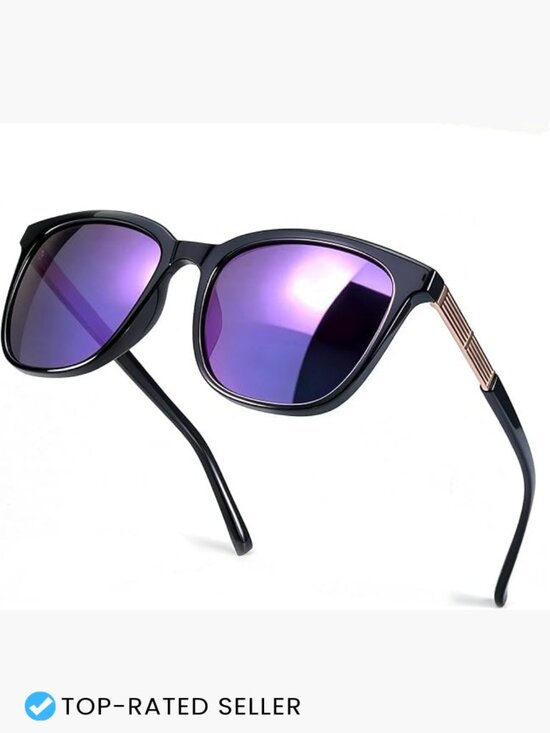 Oversized Square Sunglasses for Women Lightweight UV400 Polarized Trendy Shade main image 7